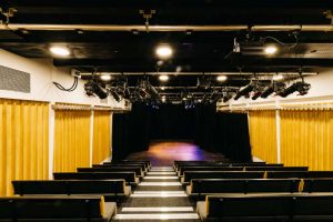 Theatre with Curtains Drawn - King Alfred Phoenix Theatre