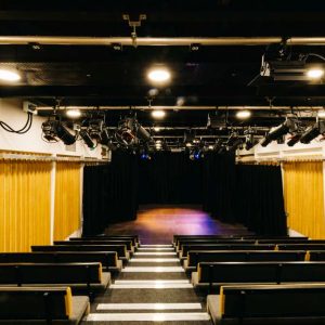 Theatre with Curtains Drawn - King Alfred Phoenix Theatre